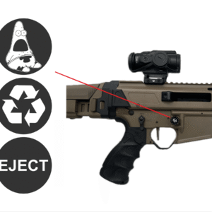 Engraved AR Platform Oversized Magazine Button – Custom Engraving
