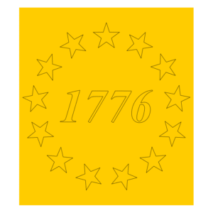 1776 Single Image Cerakote Stencil
