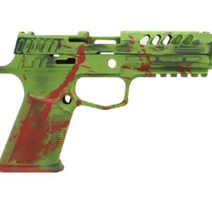 Zombie Themed Cerakoted KMT SIG P320 Full-Size Valor Module & Slide Combo – ONE OFF
