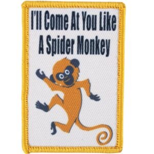 Like A Spider Monkey Morale Patch
