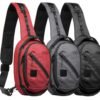 Savior Equipment Obscura3 CCW Sling Bag – SMALL 3L- BLACK GREY & RED