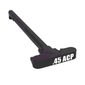 Engraved Charging Handle – .45 ACP