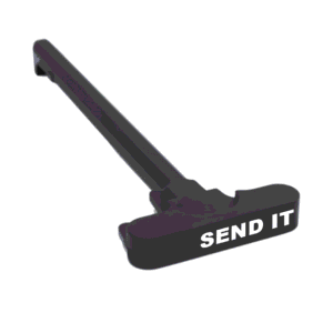 AR15 or AR 308 Engraved Charging Handle – Send It