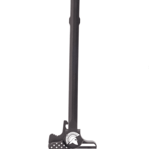 AR15 or AR 308 Engraved Charging Handle – Spartan W/ Flag