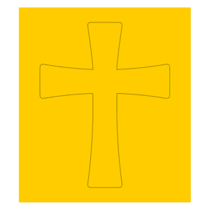 Cross Single Image Cerakote Stencil