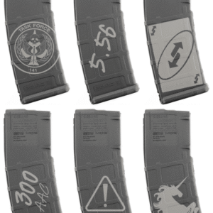 Engraved Magpul MOE PMAG 30 Round AR-15 Magazine – Custom Engraving