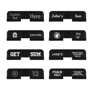 Engraved Dust Cover – AR-15 or AR-308 – Custom Engraving