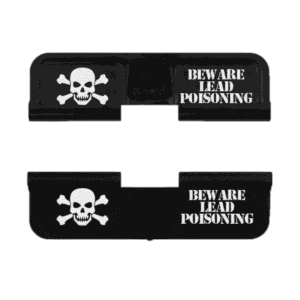Engraved Dust Cover – Beware: Lead Poisoning