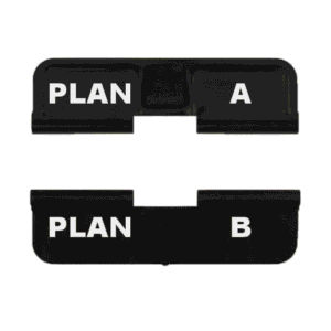 Engraved Dust Cover – Plan A/Plan B