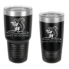 Dont Tread On Me (Squirrel) Engraved Drinkware