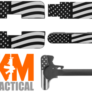 Engraved AR Set – AR-15 or AR-308 – American Flag