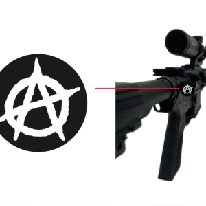 Engraved AR15 or AR 308 Forward Assist Cap – Anarchy