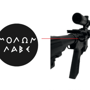 Engraved AR15 or AR308 Forward Assist Cap – Molon Labe