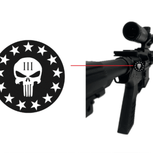 Engraved AR15 or AR308 Forward Assist Cap – 1776 Punisher