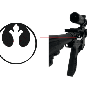 Engraved AR15 or AR 308 Forward Assist Cap – Star Wars Rebel Alliance
