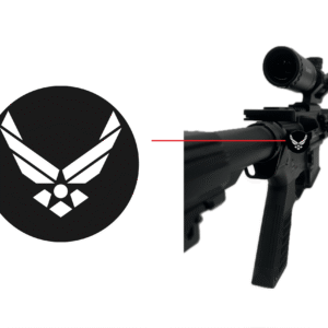 Engraved AR15 or AR 308 Forward Assist Cap – US Air Force