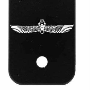Engraved Magazine Plate for Glock Gen 1-4 – Egyptian Beetle