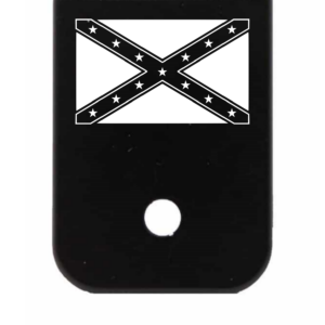 Engraved Magazine Plate for Glock Gen 1-4 – Rebel Flag