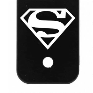 Engraved Magazine Plate for Glock Gen 1-4 – Superman