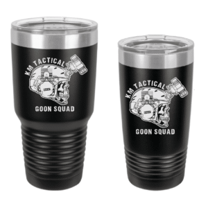 KMTactical Goon Squad Engraved Drinkware