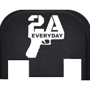 Engraved Slide Plate For Glocks – 2A EVERYDAY