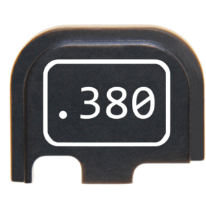 Engraved Slide Plate For Glocks – .380 AUTO