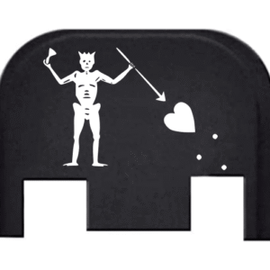 Engraved Slide Plate For Glocks – BLACKBEARD