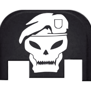 Engraved Slide Plate for Glocks – COD BO SKULL