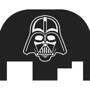 Engraved Slide Plate for Glocks – DARTH VADER