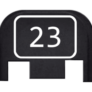 Engraved Slide Plate For Glocks – GLOCK 23