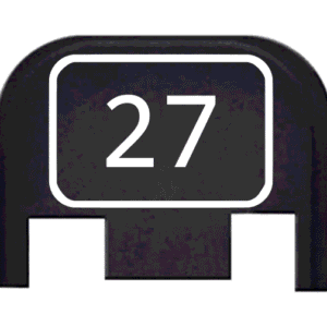 Engraved Slide Plate For Glocks – GLOCK 27