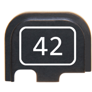 Engraved Slide Plate For Glocks – GLOCK 42