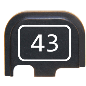 Engraved Slide Plate For Glocks – GLOCK 43