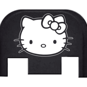 Engraved Slide Plate For Glocks – HELLO KITTY