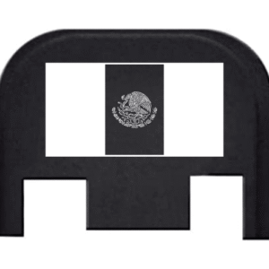 Engraved Slide Plate For Glocks – MEXICAN FLAG