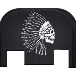 Engraved Slide Plate For Glocks – NATIVE AMERICAN CHIEF