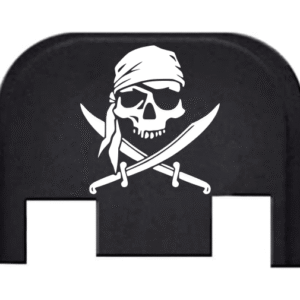 Engraved Slide Plate For Glocks – PIRATE