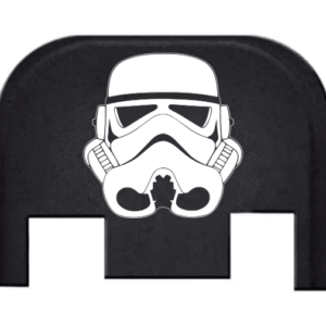 Engraved Slide Plate For Glocks – STORMTROOPER