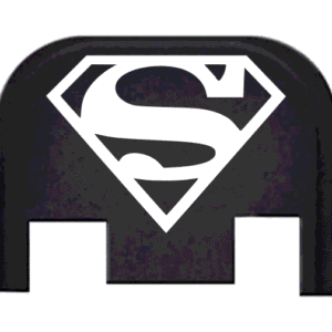 Engraved Slide Plate For Glocks – SUPERMAN