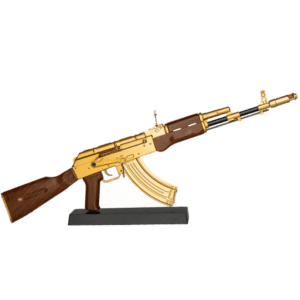 GOATGUNS Miniature AK47 Model – Gold