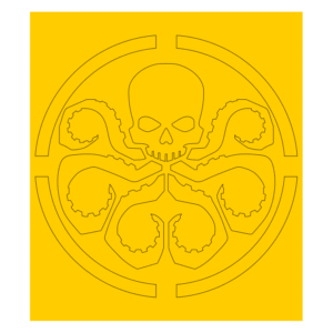 Hydra Single Image Cerakote Stencil