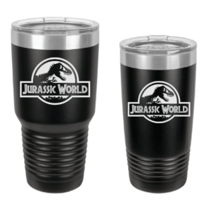 Jurassic World Engraved Drinkware
