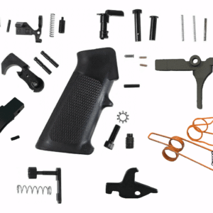 Enhanced AR 15 or AR-308 Lower Parts Kit (LPK) w/ Straight Trigger