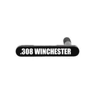 Engraved AR Magazine Catch – .308 Winchester