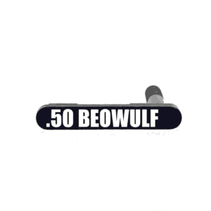 Engraved AR-15 Magazine Catch – .50 Beowulf