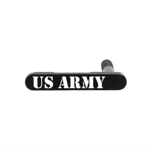 Engraved AR-15 Magazine Catch – US Army