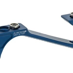 UTG Ultra Slim Angled Foregrip, Keymod, Matte Blue