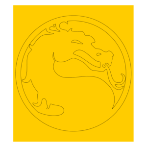 Mortal Kombat Single Image Cerakote Stencil