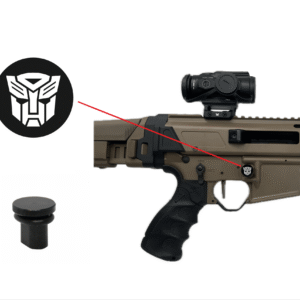 Engraved Oversized Magazine Button – Autobot