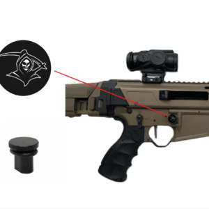 Engraved Oversized Magazine Button – Reaper
